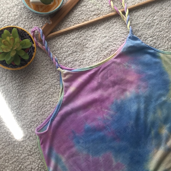 ✨Tie dye tank cover up dress - Picture 4 of 6